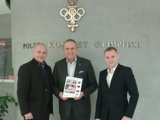 Spotkanie z Prezesem Polskiego Komitetu Olimpijskiego Andrzejem Kraśnickim